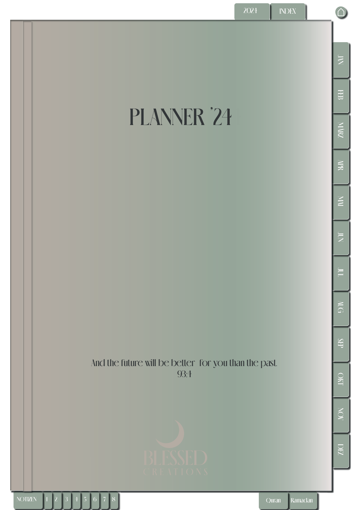 Digital Muslim Journal/Planer 2024