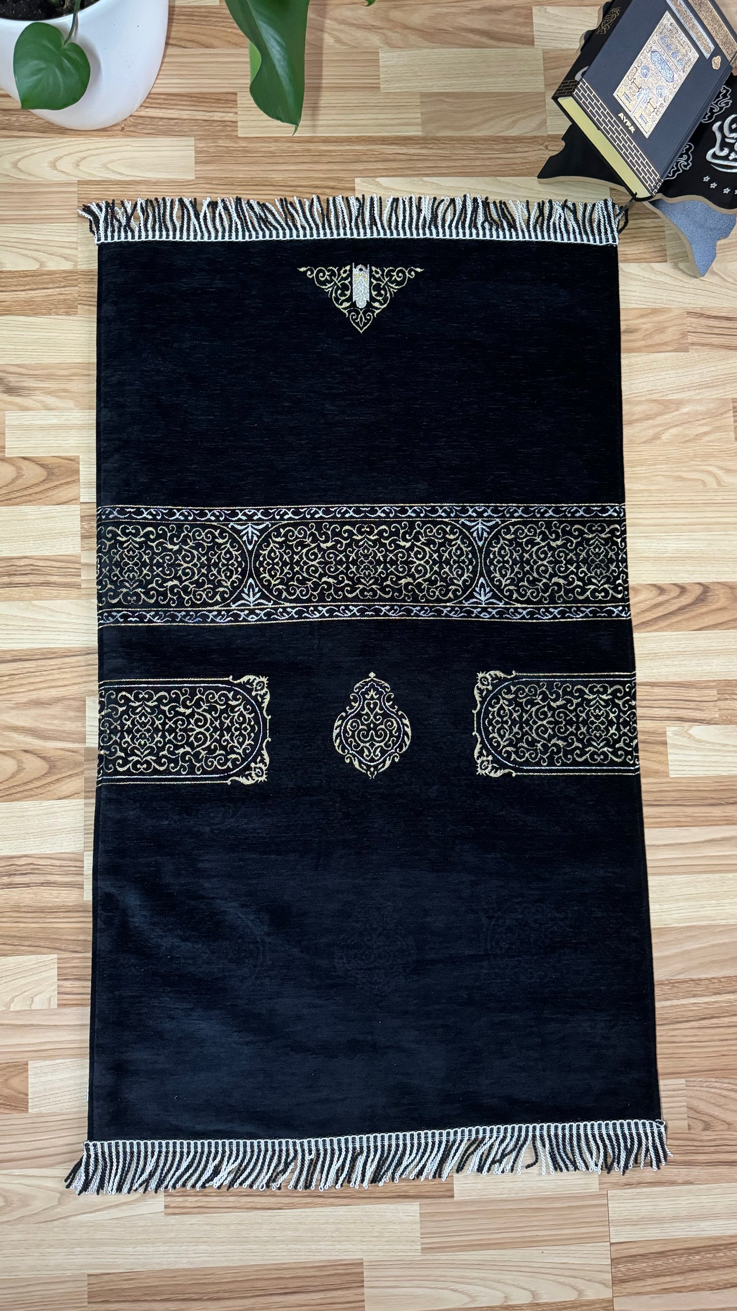 Premium Gebetsteppich/Sajadah - MAKKAH GOLD