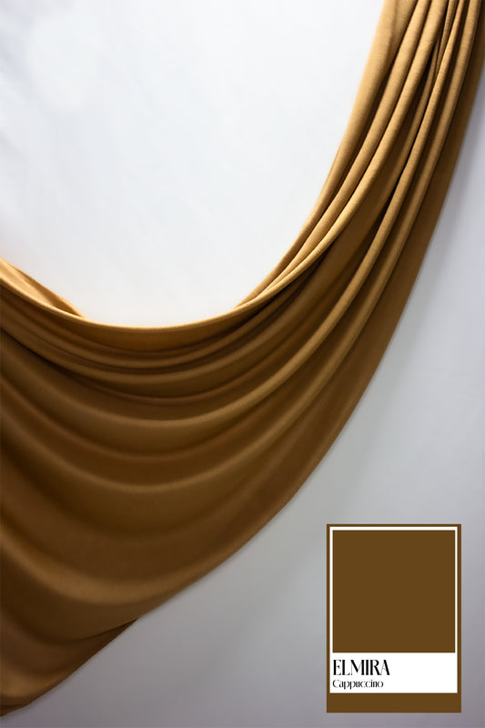Jersey Hijab - ELMIRA/CAPPUCINO