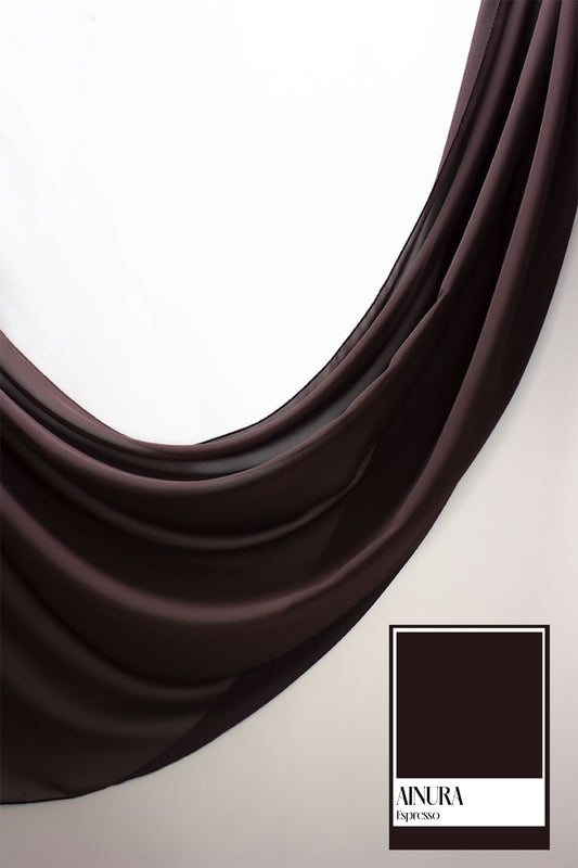 Chiffon Hijab - AINURA/ESPRESSO
