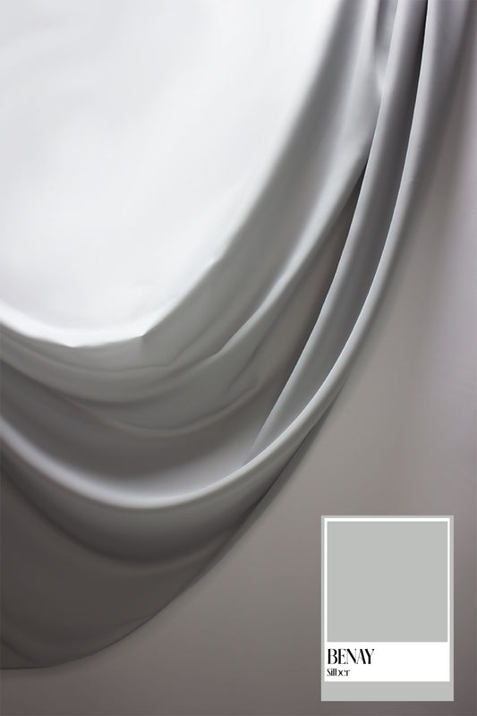 Chiffon Hijab - BENAY/SILBER