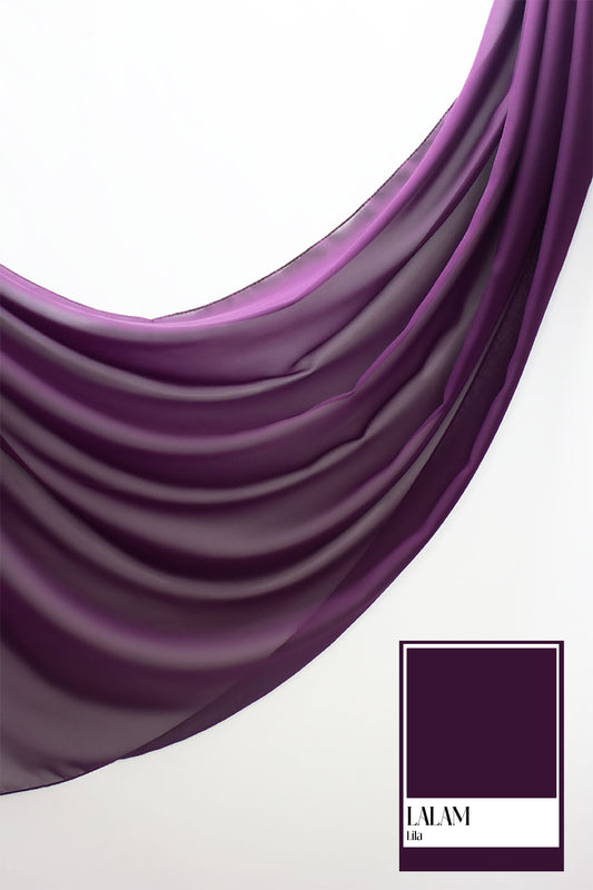 Chiffon Hijab - LALAM/LILA