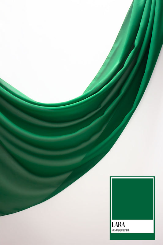 Chiffon Hijab - LARA/SMARAGD