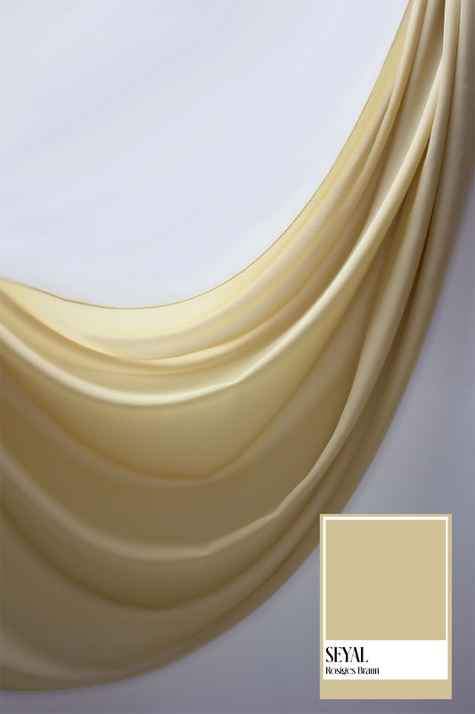 Chiffon Hijab - SEYYAL/ROSIGES BRAUN