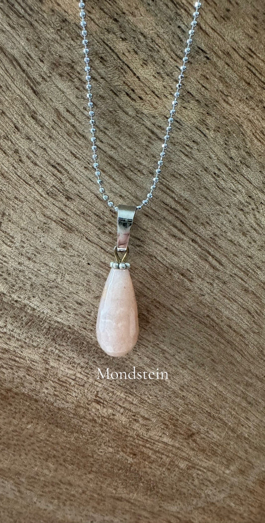 Edelstein Halskette - MONDSTEIN
