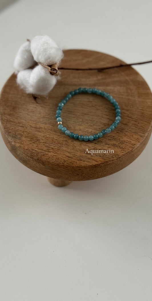 Edelstein Armband - AQUAMARIN